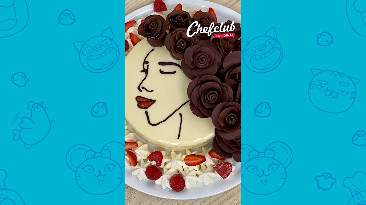 🌹🎂 Beautiful Mama Cake #SHORTS