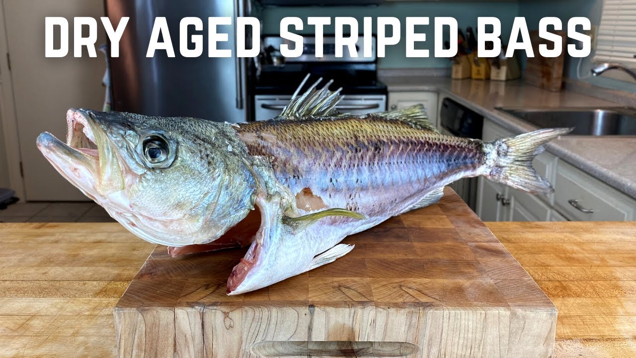 Dry Aged Striped Bass #shorts