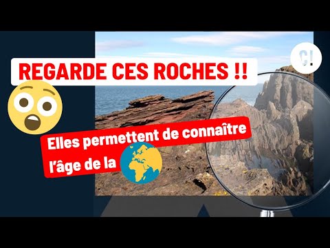 CES ROCHES permettent de connaître l’âge de la Terre ! 😱 @V2F #short