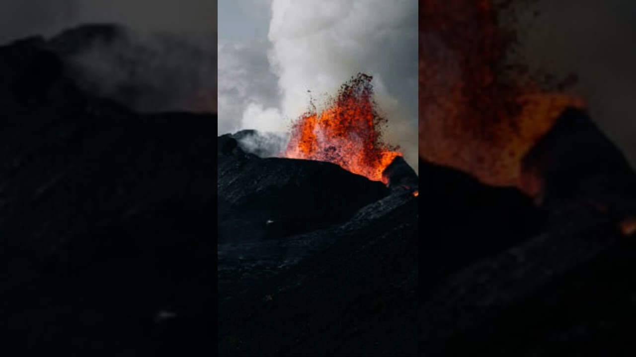 Éruption volcanique en islande