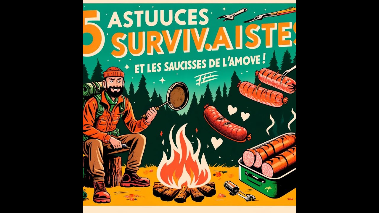 5 Astuces survivalistes et les saucisses de l’amour ! #survival