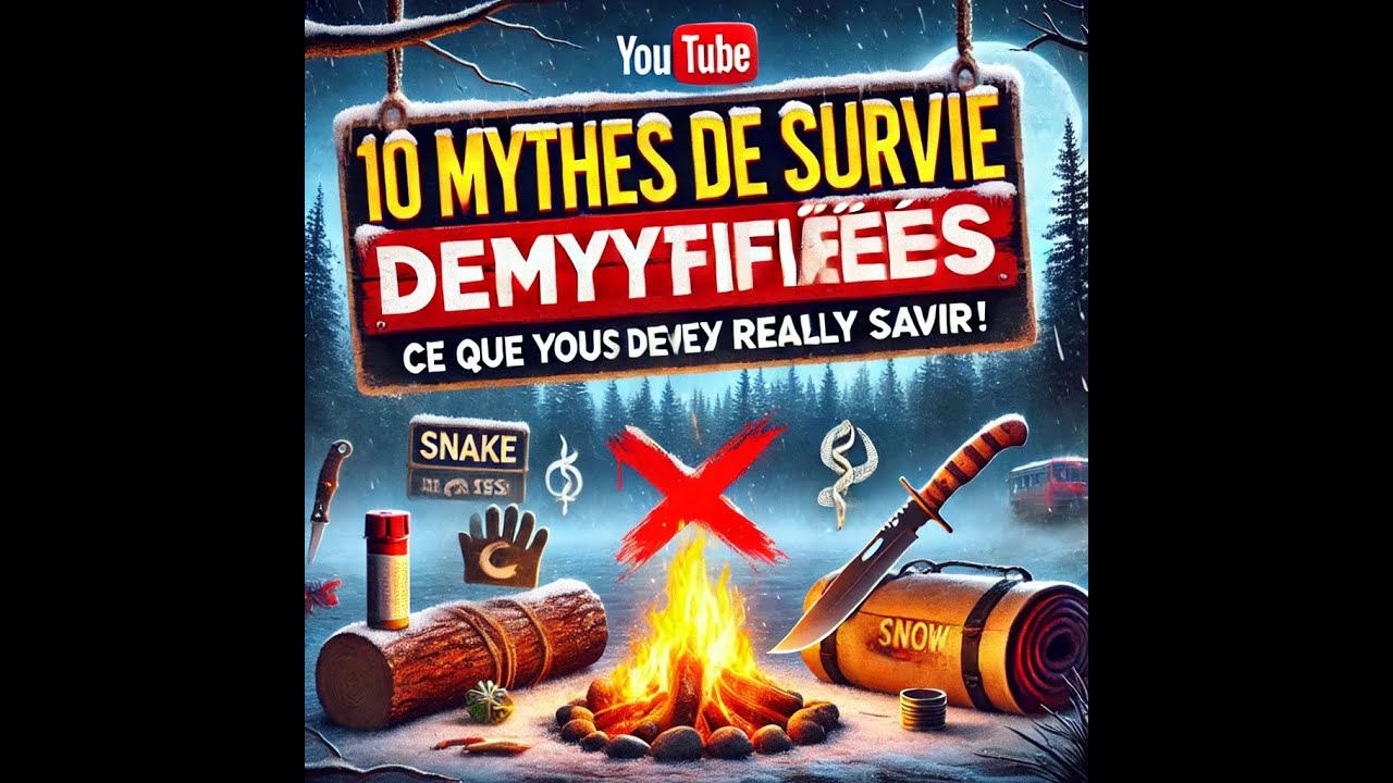 10 Mythes de Survie Démystifiés Ce que Vous Devez Vraiment Savoir !