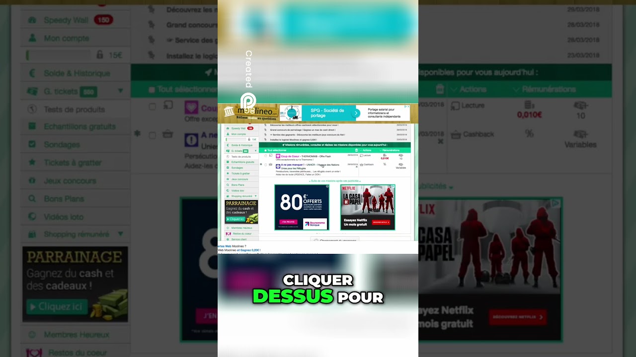 Gagner avec le Cashback