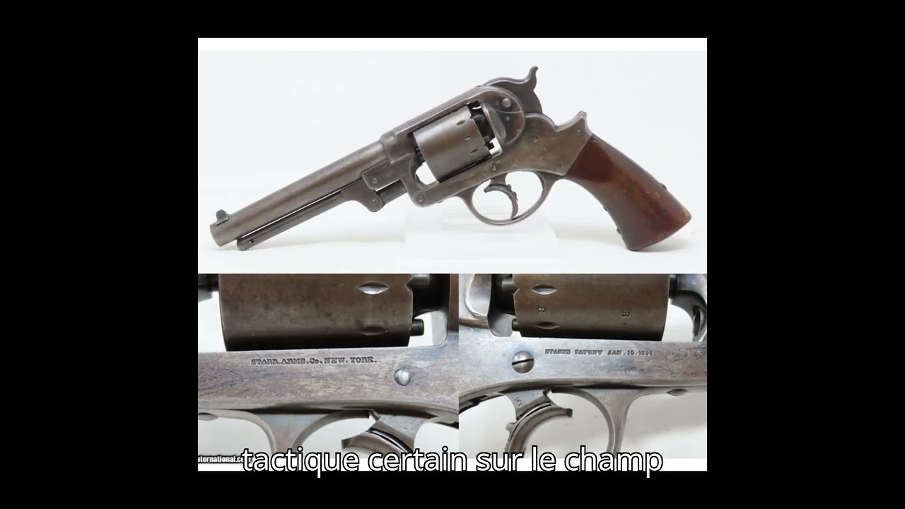 Starr Arms. Le double action qui a défié Colt pendant la guerre de Sécession #military