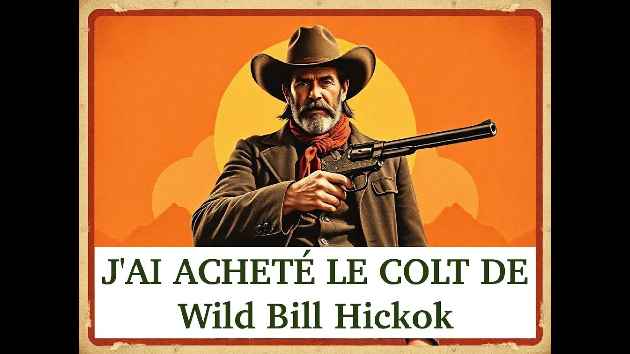 J’AI ACHETÉ LE COLT DE Wild Bill Hickok #WildBillHickok #COLT #FARWEST