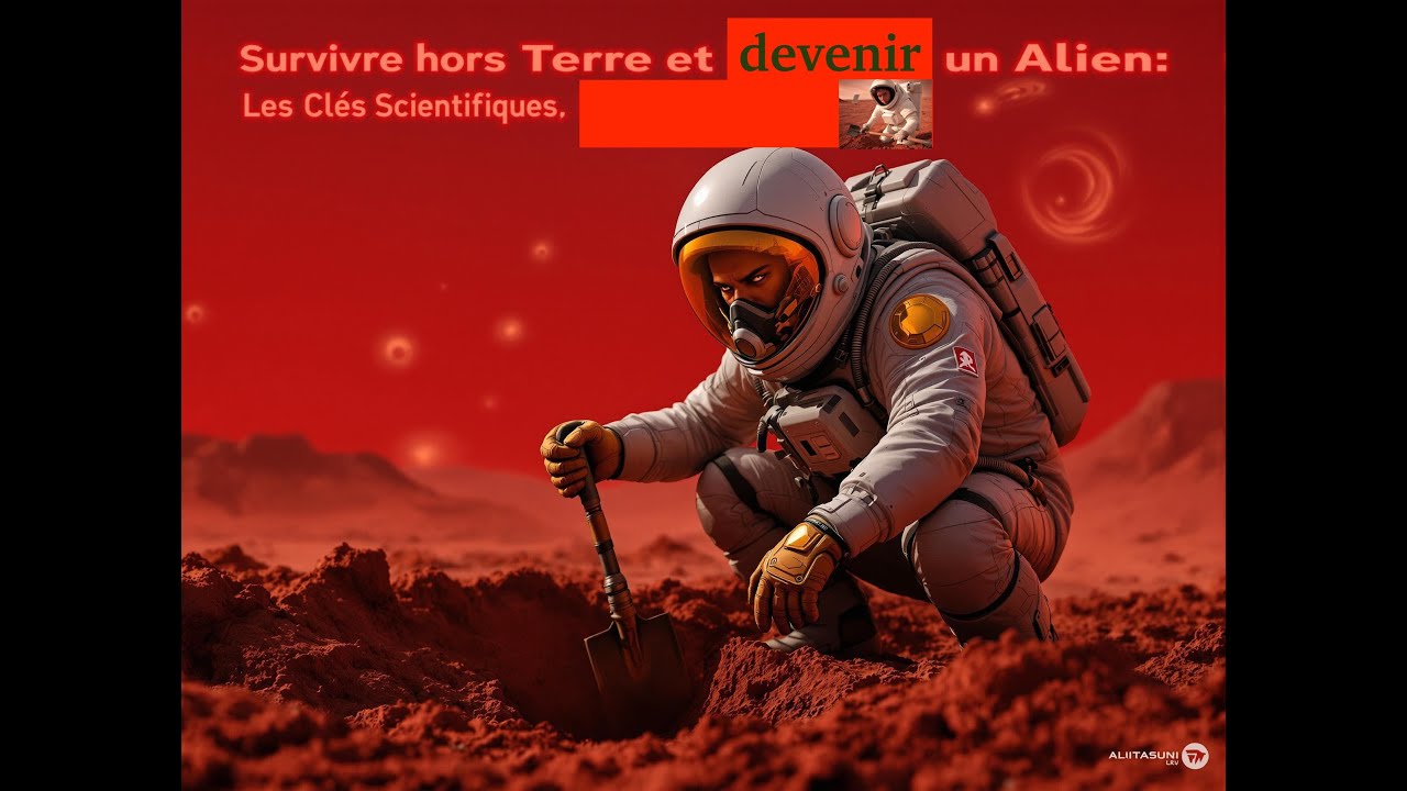 Survivre hors Terre et devenir un Alien.Les Clés Scientifiques #Exploration #Technologie #Résilience