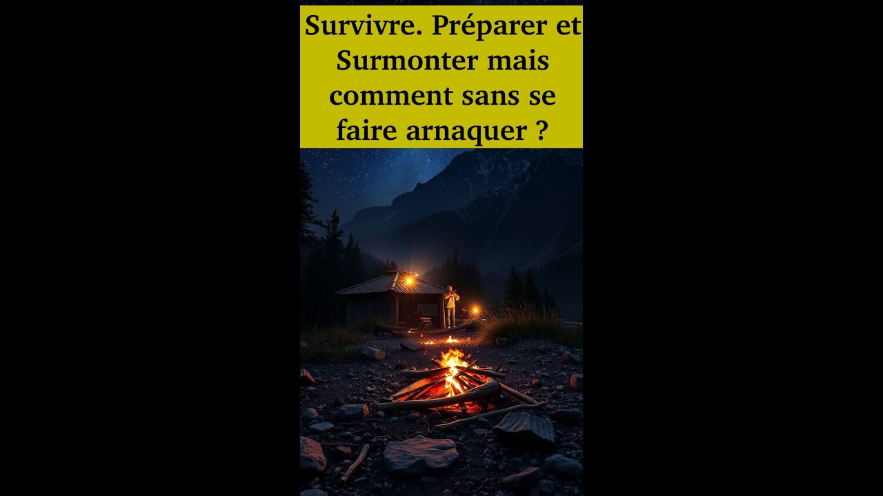 Survivre. Préparer et Surmonter mais comment sans se faire arnaquer ?