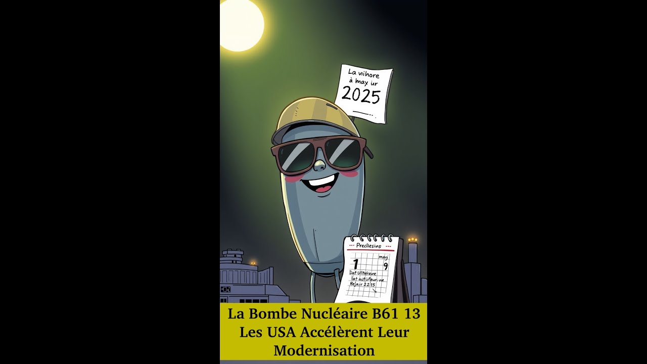 La Bombe Nucléaire B61 13: Les USA Accélèrent Leur Modernisation #B6113 #ArmeNucléaire #USA
