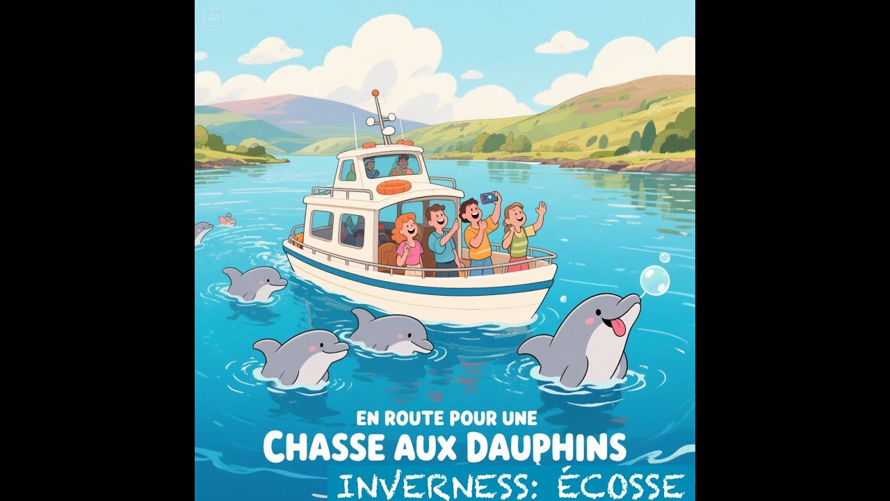 En route pour une chasse aux Dauphins INVERNESS Écosse. #voyage #écosse #inverness #dauphin