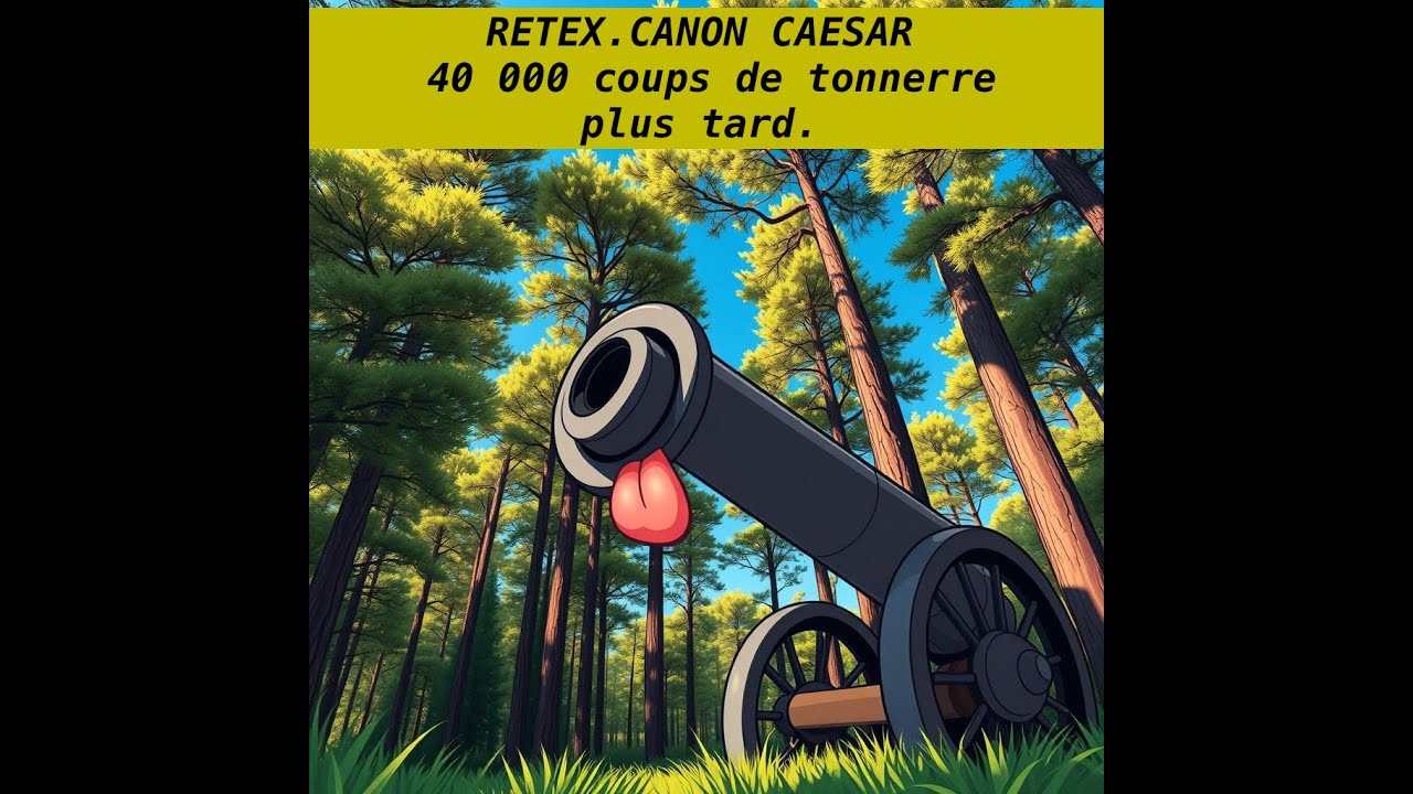 RETEX. CANON CAESAR et 40 000 coups de tonnerre plus tard.