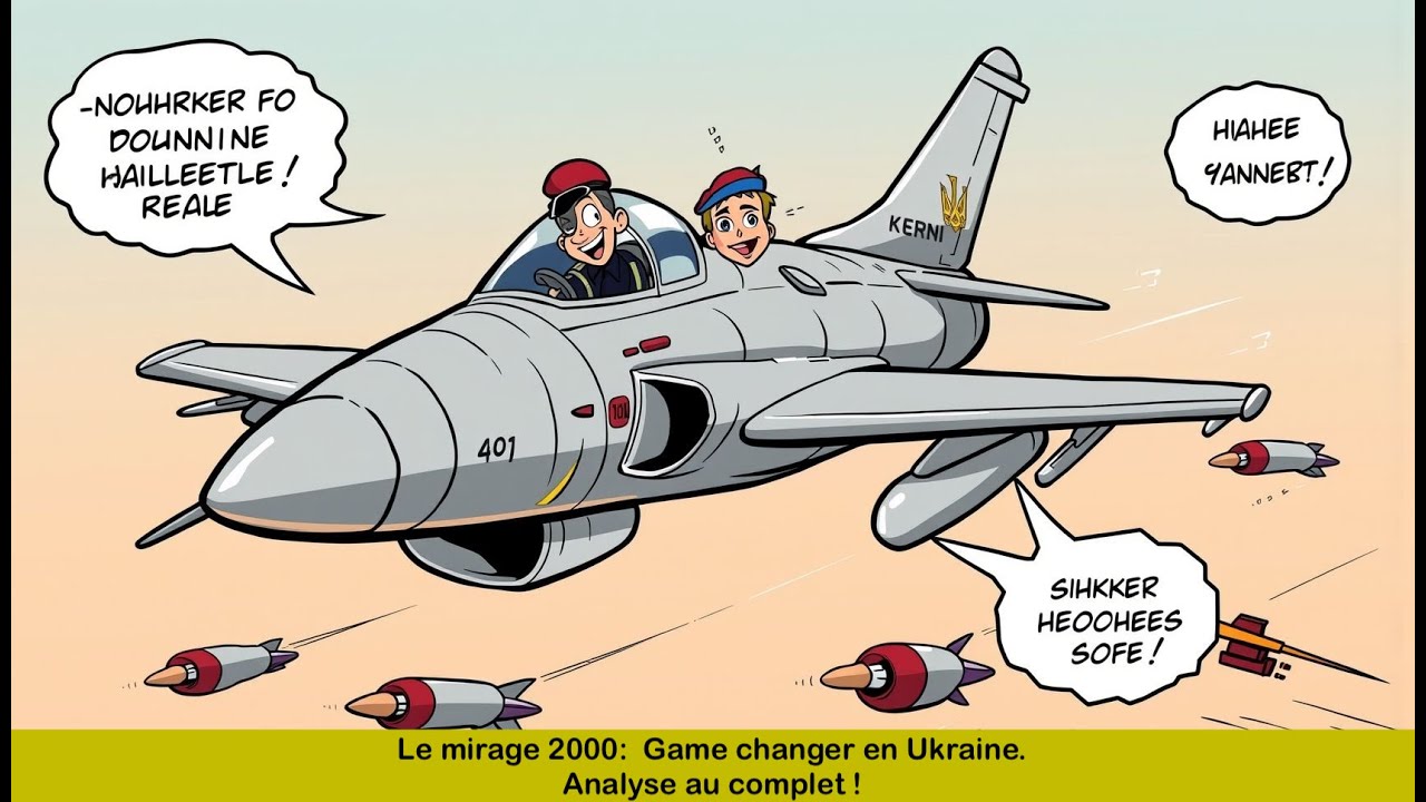 Le mirage 2000: Game changer en Ukraine. Analyse au complet !