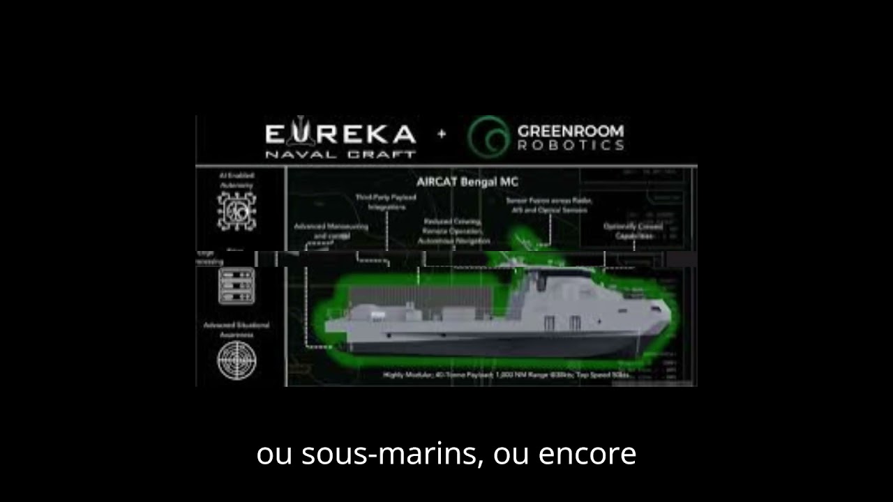 AIRCAT Bengal MC révolutionne la défense navale autonome #AIRCAT #BengalMC #défensenavale