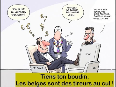 Dassault fustige la Belgique SCAF ou F 35, il faut choisir ! #SCAF #F35 #Dassault
