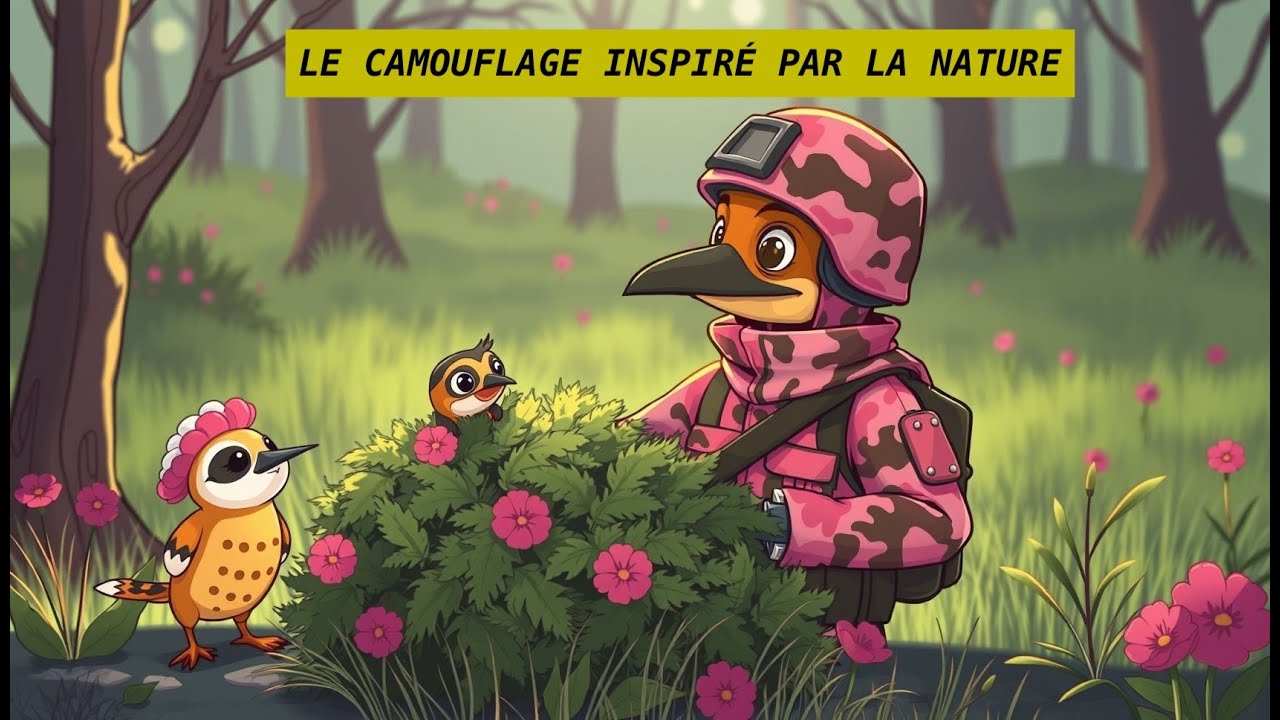 Le Camouflage Révolutionnaire Inspiré par la Nature Dévoilé #Camouflage #Nature #Militaire