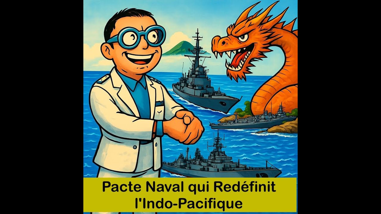 Nouveau Pacte Naval qui Redéfinit l’Indo Pacifique #IndoPacifique #AllianceNavale #Géopolitique