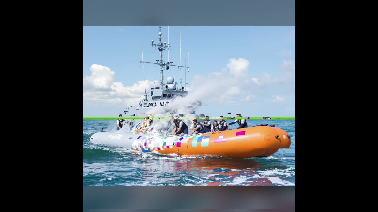 La honte Des navires de guerre gonflables pour la Royal Navy ! #défense #pourtoi