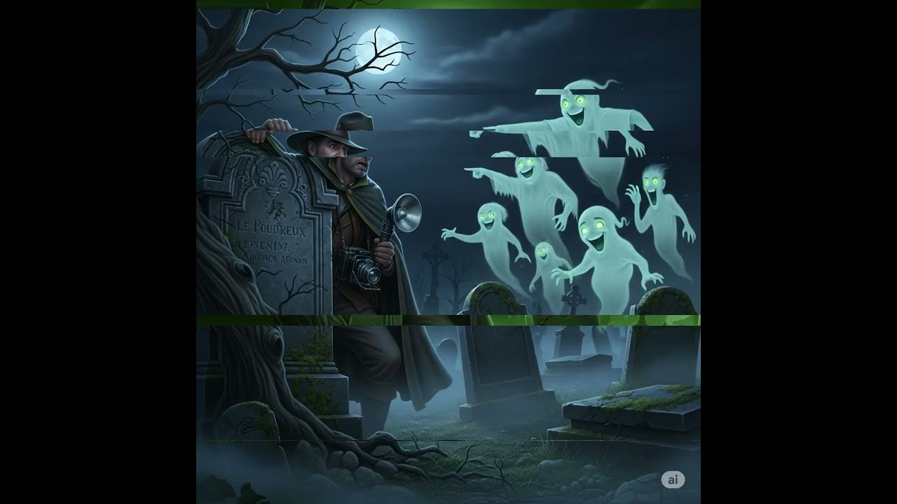 Les aventures terrifiantes de LePoudreux contre les spectres de la forêt sanglante !
