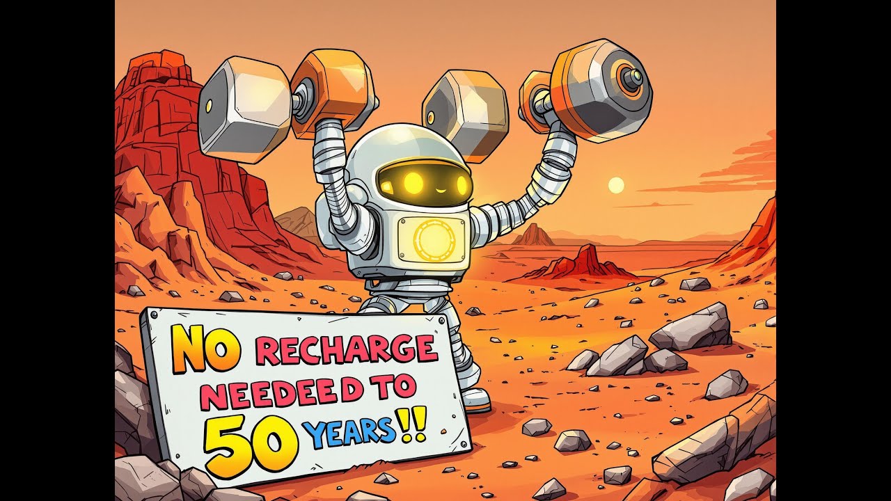Batterie nucléaire Chine: 50 ans d’énergie garantie sans recharge #BatterieNucleaire #ChineTech