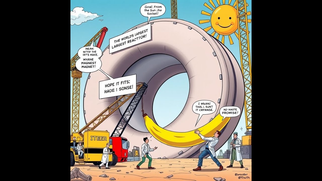 ITER: Bottling the Sun – A Hilarious & Futuristic Saga! #FusionComique #ITERLumière #ÉnergieFolle