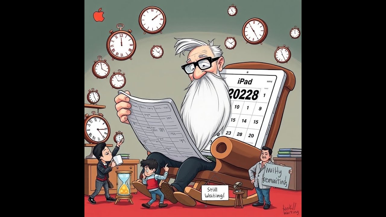 L’iPad Pliable: 2028. L’Odyssée de l’Attente pour un Écran Géant #iPadPliable #RetardApple #Tech