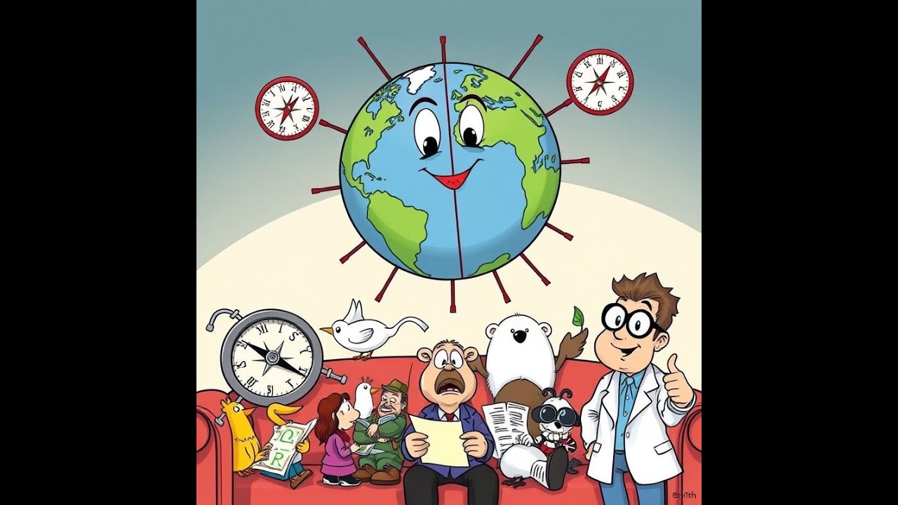 Boussoles en Vrille: Quand la Terre se Secoue les Pôles… et nous Survivons ! #PôlesEnFolie #terre