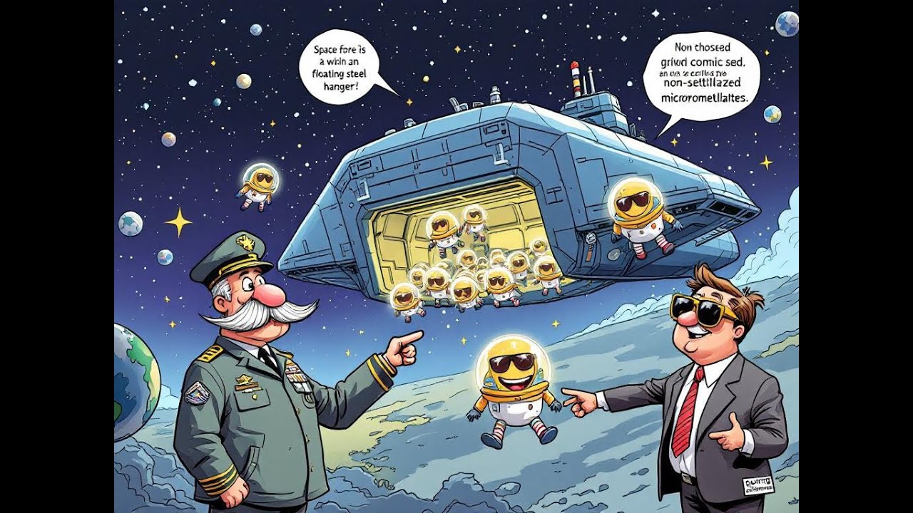 Orbital Aircraft Carrier Space as the New Wild West ! #MilitarizedSpace #StealthSatellites #StarWar