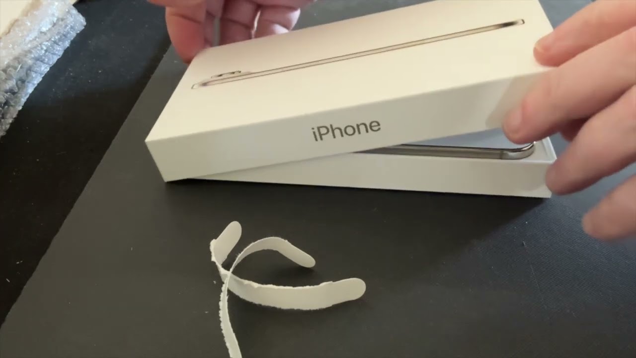 Déballage Unboxing iPhone AIr !