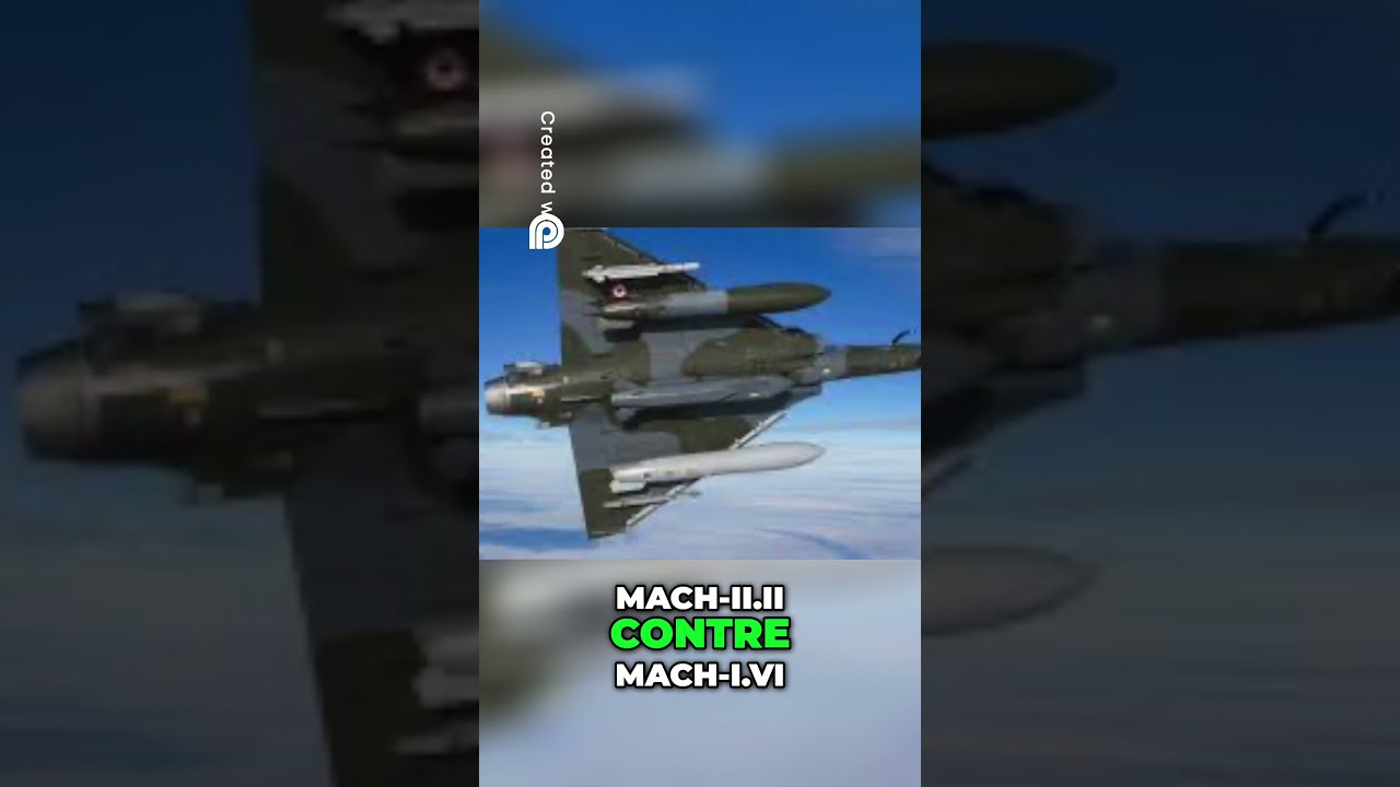 Mirage XVII vs F 16 Accélération et Vitesse Max!