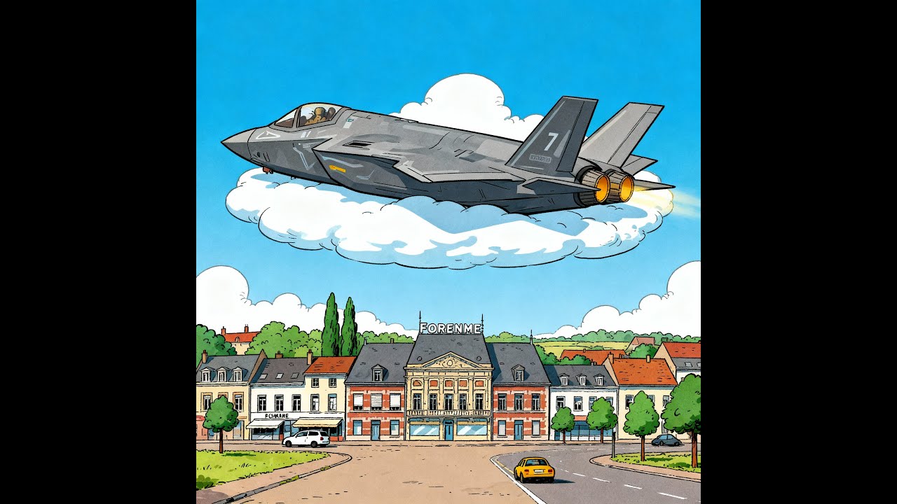 Pour les Belges, impossible d’utiliser leurs F-35. Leur espace aérien est trop petit. Péte de rire !