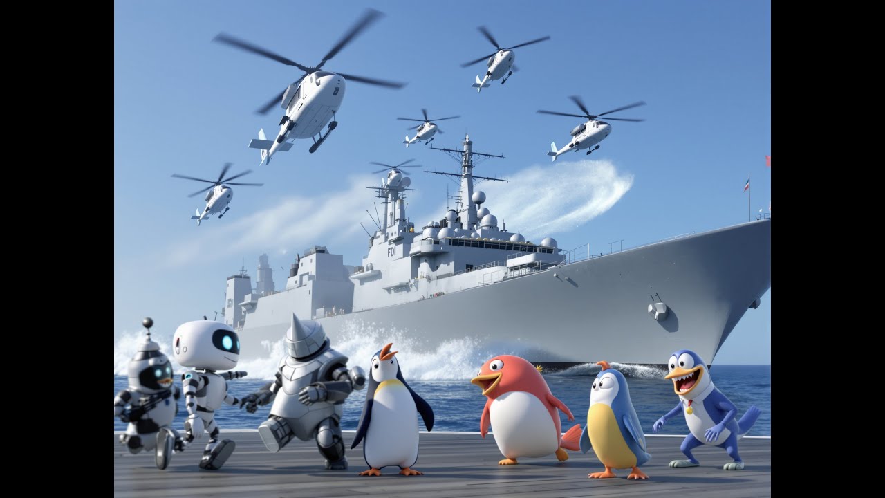 4500 tonnes de puissance sortent de leur nid 🚢 L’Amiral Ronarc’h est il un destructeur invincible ?