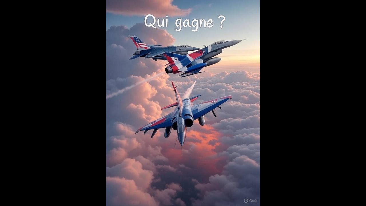 Mirage 2000 versus F 16 ! Qui gagne le combat ?