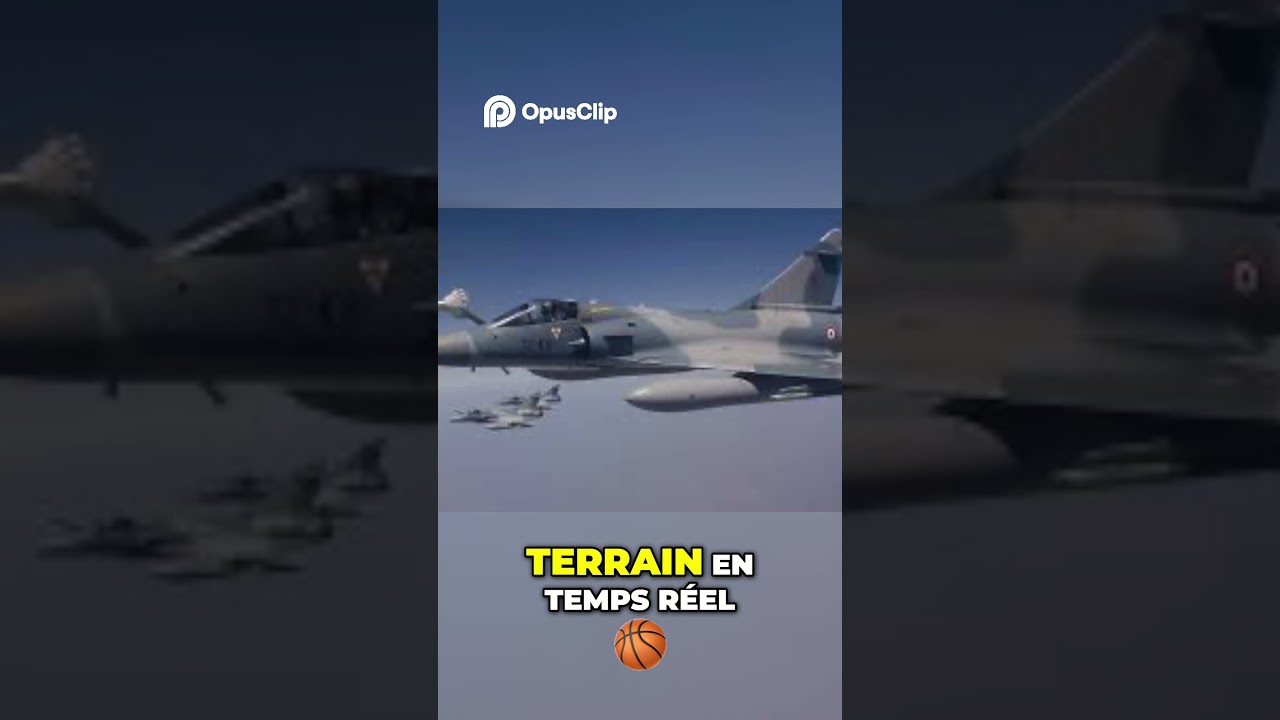 L’avion secret Vol à 60m du sol avec missile ASMP