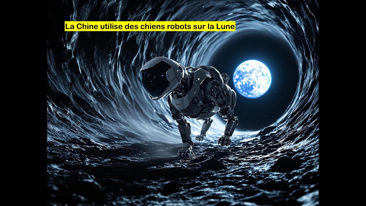 La Chine utilisera t elle des chiens robots pour coloniser la Lune ?