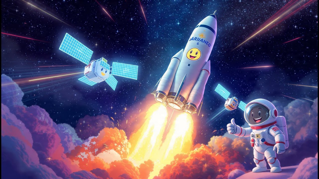 Galileo dans les étoiles : Ariane 6 en mode renforcement de Galileo en décembre 2025 ! 🚀✨