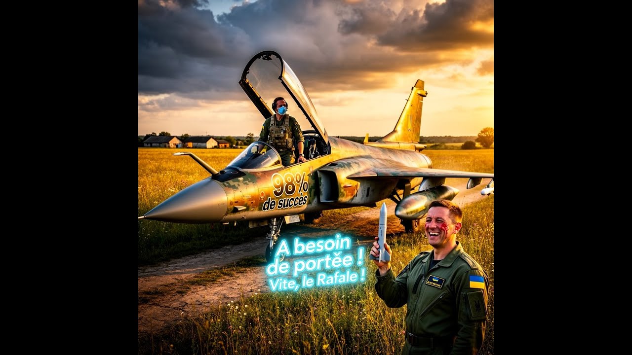 Mirage 2000: 98% d&rsquo;efficacité contre drones et missiles russes selon un pilote Ukrainien ! 😂