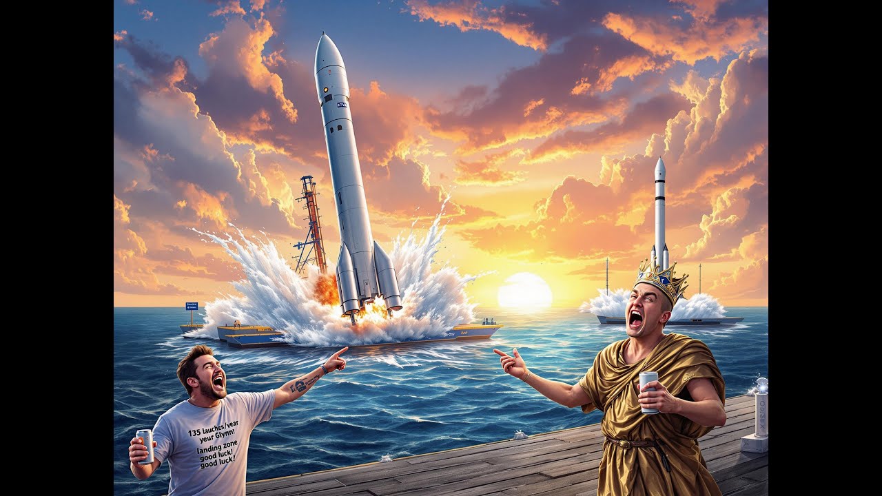 SpaceX versus Blue Origine Le combat de TITANS sans pitié. Podcast Débat.