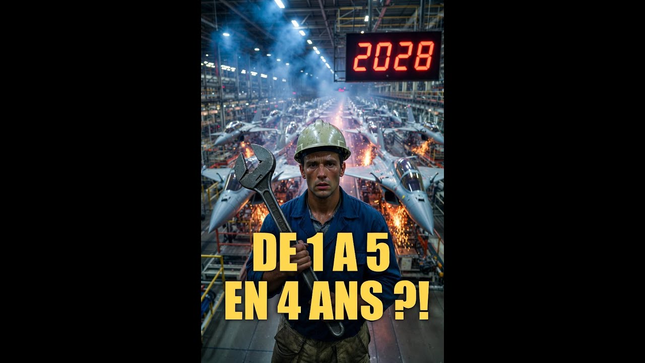 De 1 avion/mois à 5 : Le Rafale passe la 5ème vitesse 🚀✈️