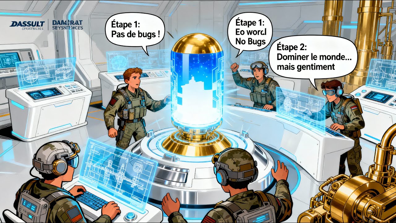 Dassault Systèmes + Mistral AI. Cette alliance française de l’IA pourrait tout changer en Catimini.