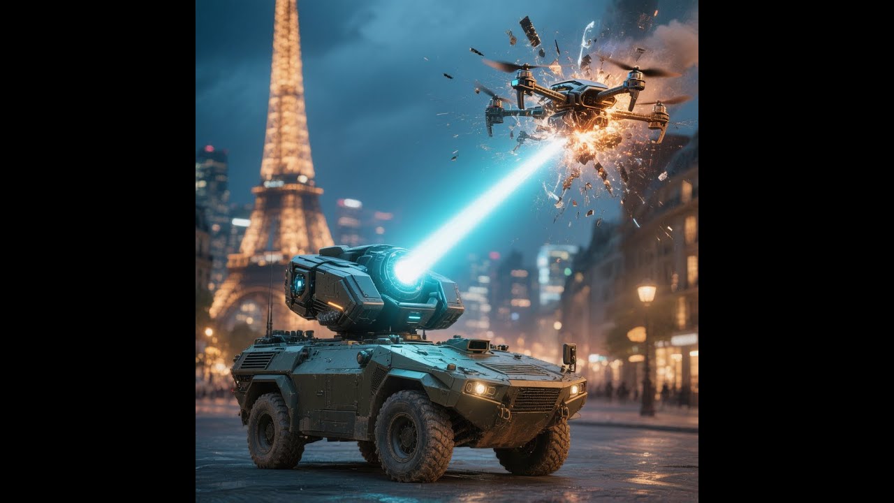 Helma-P : comment le laser français a protégé les JO Paris 2024 ? Croqueur de drones !