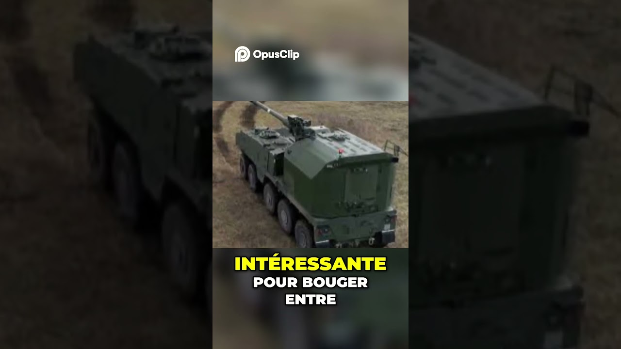 Mobilité et Puissance Le Canon 155mm Révolutionne!
