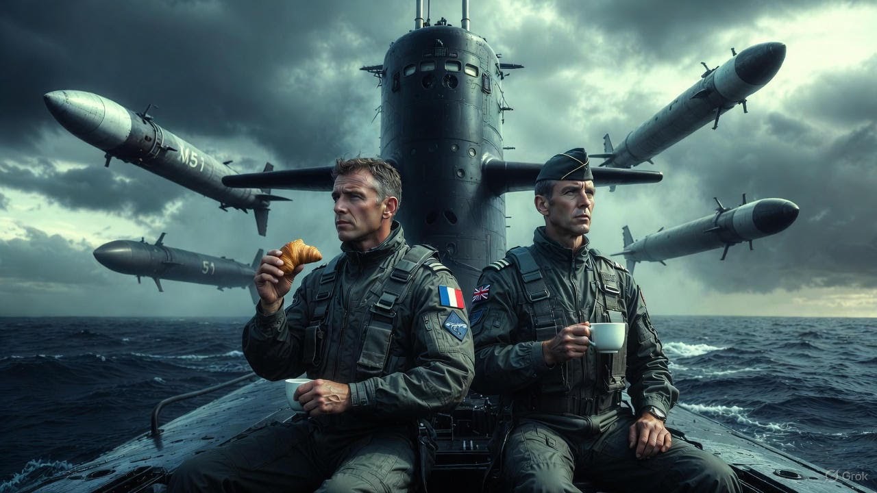 Le « Shield » Franco-Britannique: On ne rigole plus avec l&rsquo;atome !🛡️☢️ Vers une alliance Atomique ?