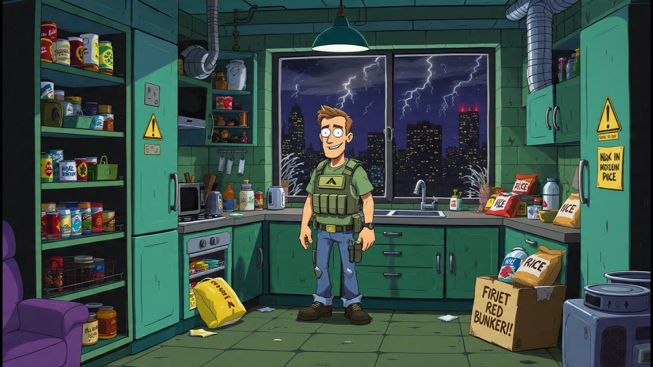 Stockage de survie: et si votre cuisine devenait un bunker alimentaire silencieux ?