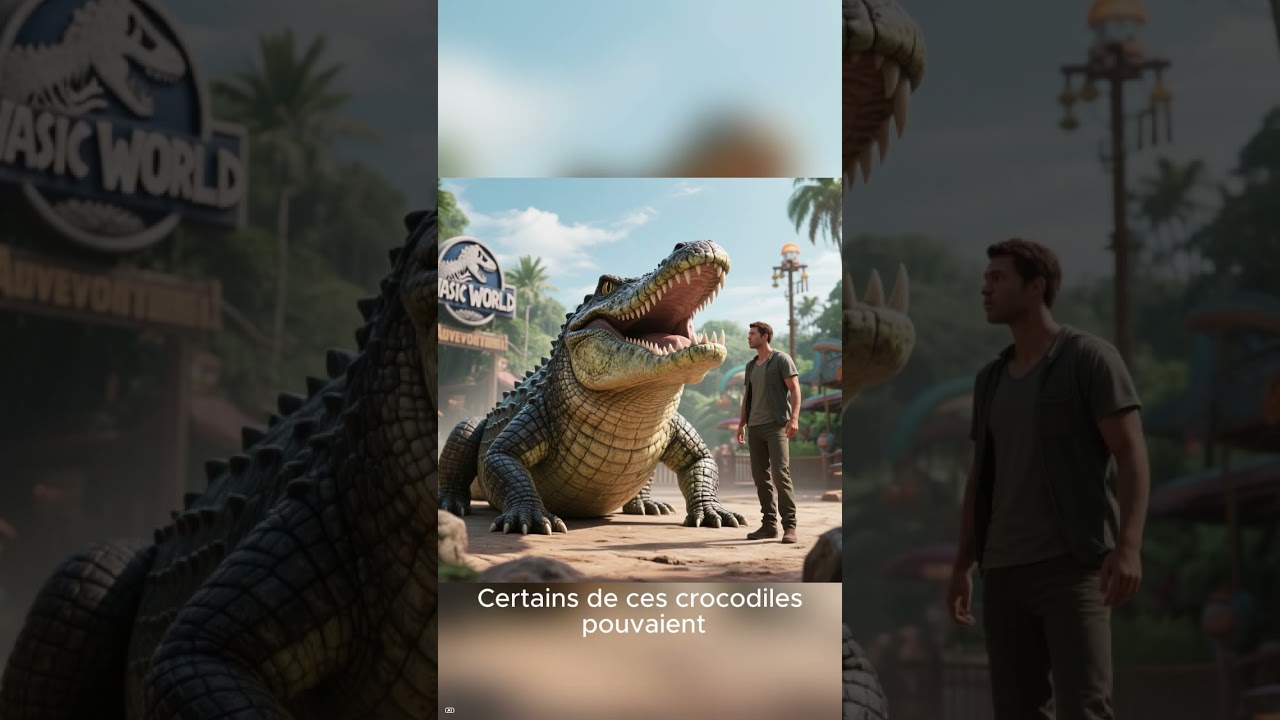 Quand les crocodiles se prenaient pour des singes et se planquaient dans les arbres pour te bouffer!