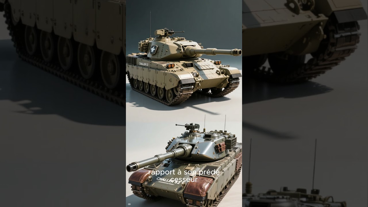 Challenger 3: le poids du problème ? 🤔 Les défis du nouveau char britannique nouveau fiasco en vue !
