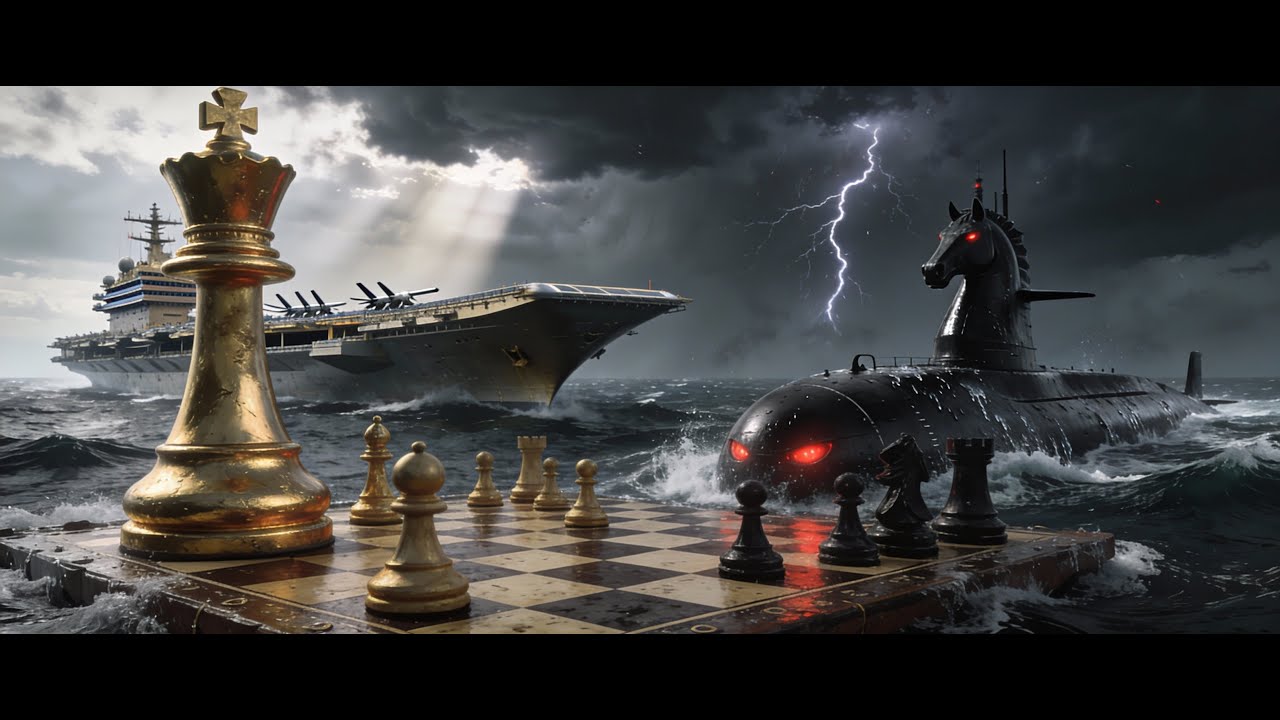 Quand le USS OHIO vieux de 40 ans coula le porte-avions Fujian. Décalage tech Chine Occident !