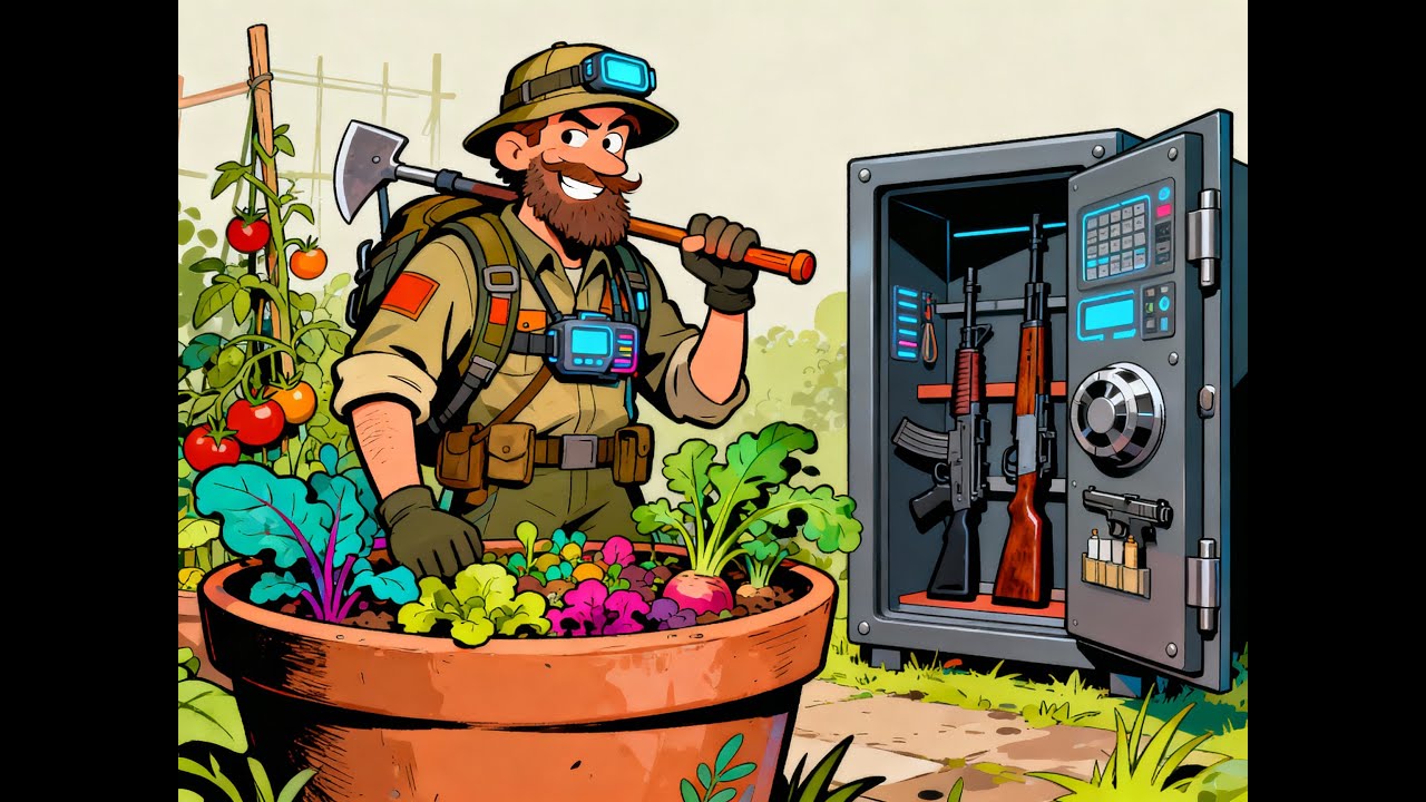 Survivalisme et armes civiles: Techniques modernes d’autonomie (potagers, bushcraft, réseaux locaux)