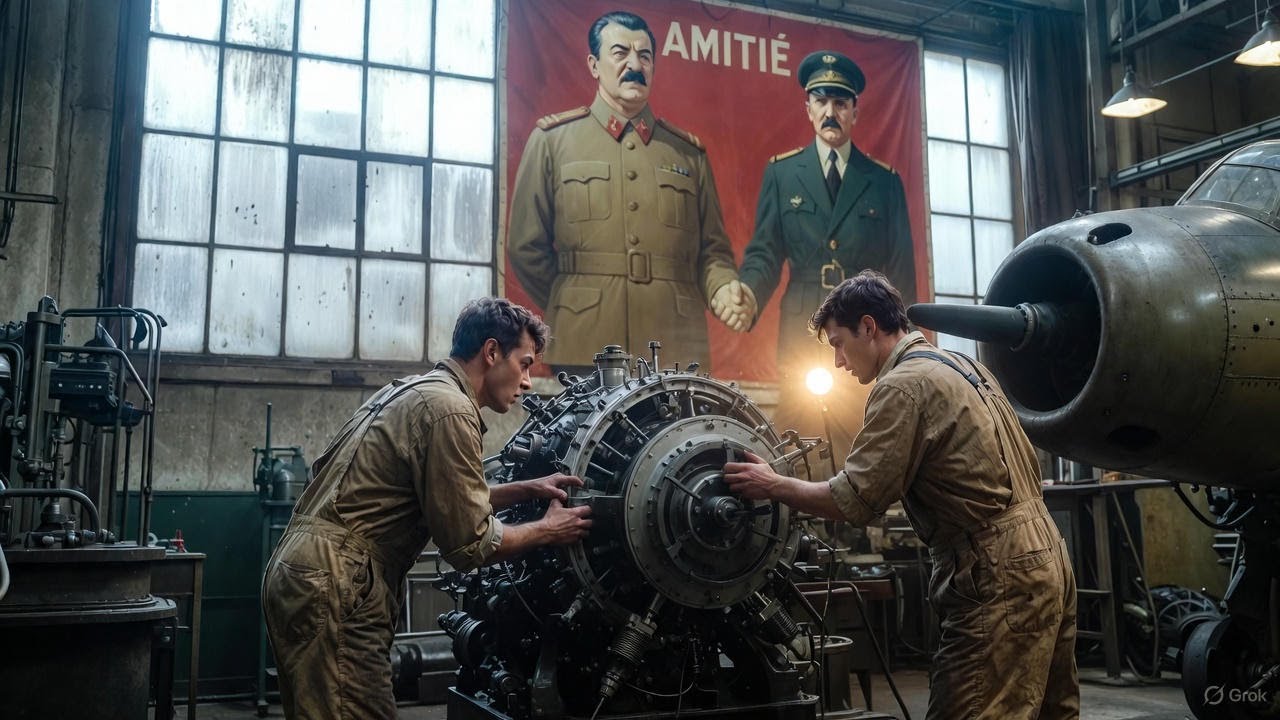 La Russie. Fidéle et fougueux allié des Nazis des années 30 (le zèle poussait à l’extrême).