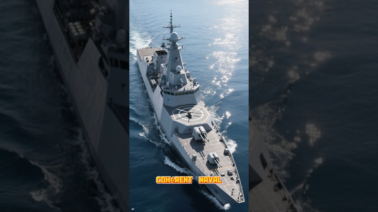La frégate discrète qui impose la première détection. La mer exige des systèmes plus que des coques!