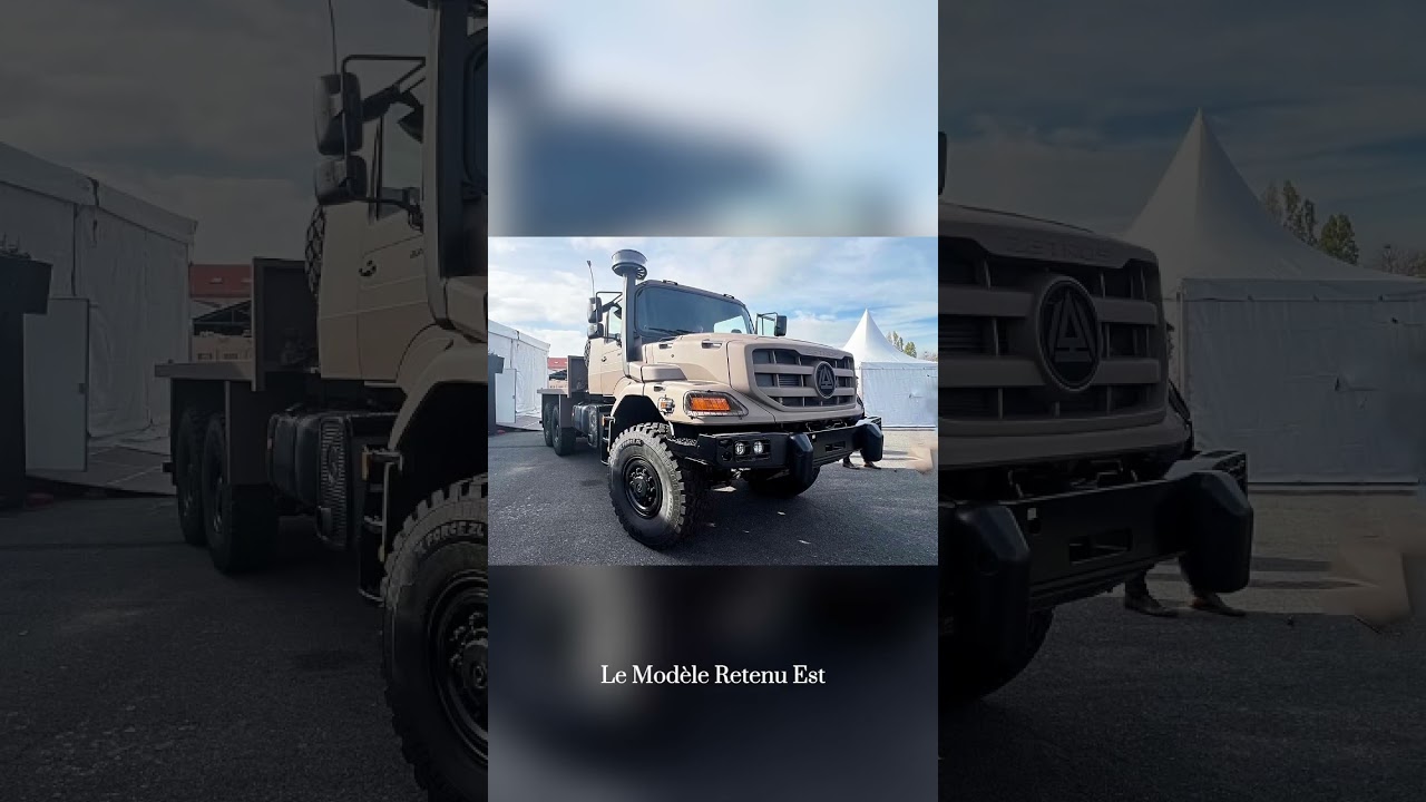 La France commande 7000 camions Arquus–Daimler Trucks pour renouveler sa flotte.1000 camions par an!
