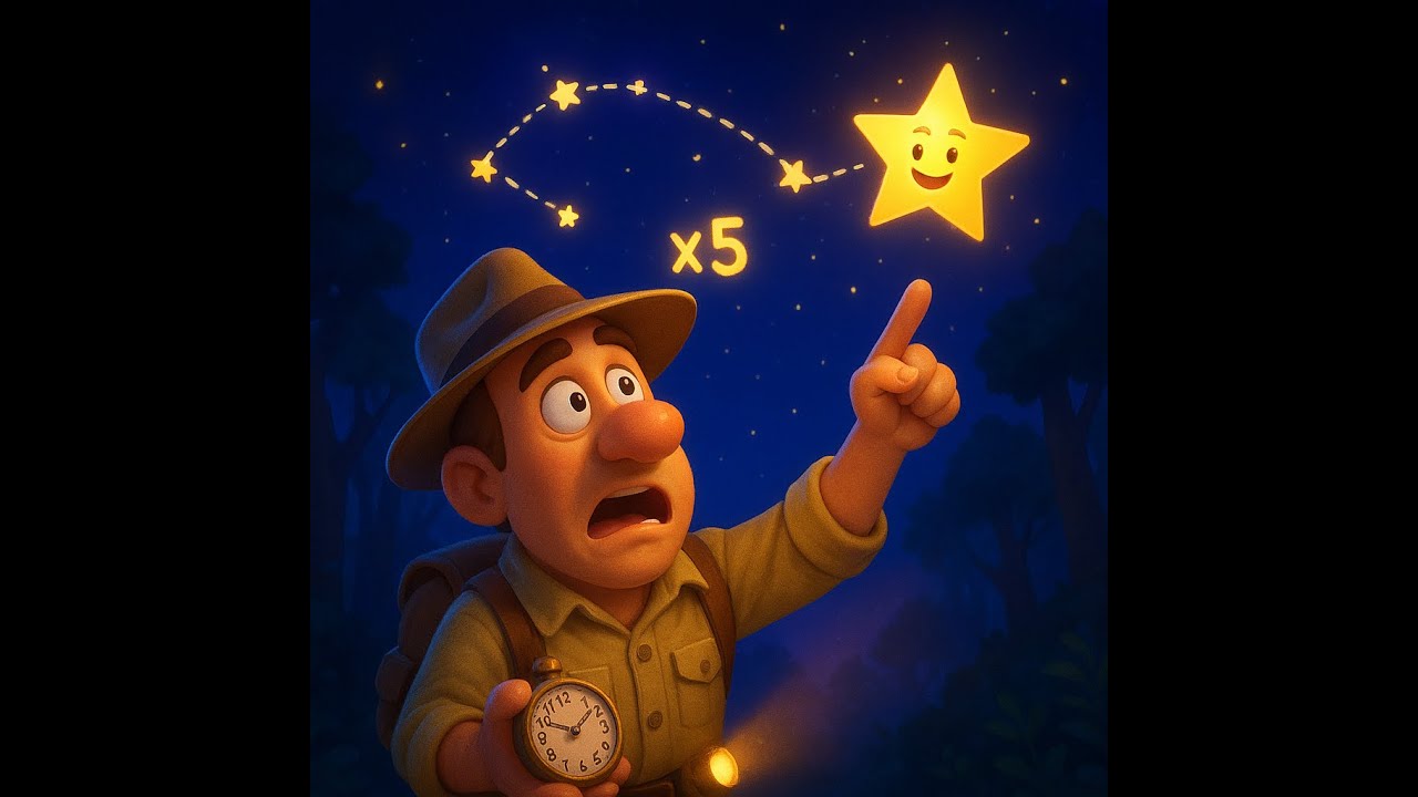 Comment trouver le Nord sans GPS grâce aux étoiles ? Utilise tes mains pour trouver le Nord ! 🌌🤚